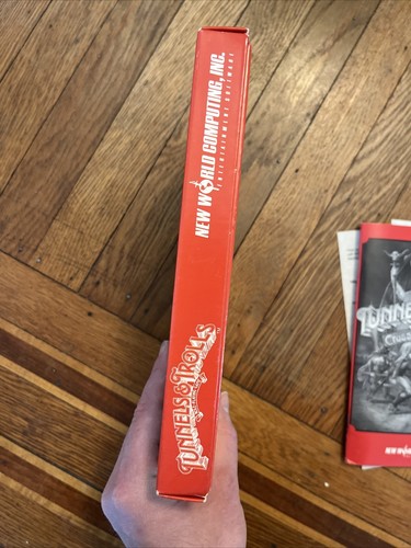 Tunnels and Trolls Crusaders of Khazan IBM/Tandy New World Computing CIB W/ Map - Picture 15 of 19