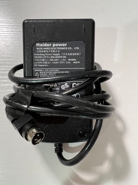 Haider Power - POWER SUPPLY - No Wall Plug - HDAD60W104 Haider Power - POWER SUPPLY - No Wall Plug - HDAD60W104