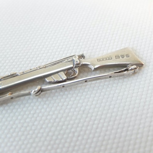 1904 SILVER LEE ENFIELD RIFLE SPOON SAUNDERS & SHEPHERD SMLE MODEL ANTIQUE WW1 - Picture 12 of 24