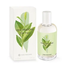 YVES ROCHER EAU FRAICHE GREEN TEA (CITRUS FRESH) EDT SPRAY 100 ml. NEW!