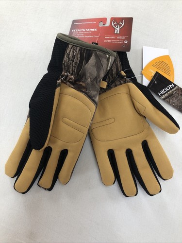 Guantes de caza sigilosos Huntworth Hidd'n camuflados control de olores medio silencioso - Imagen 2 de 4