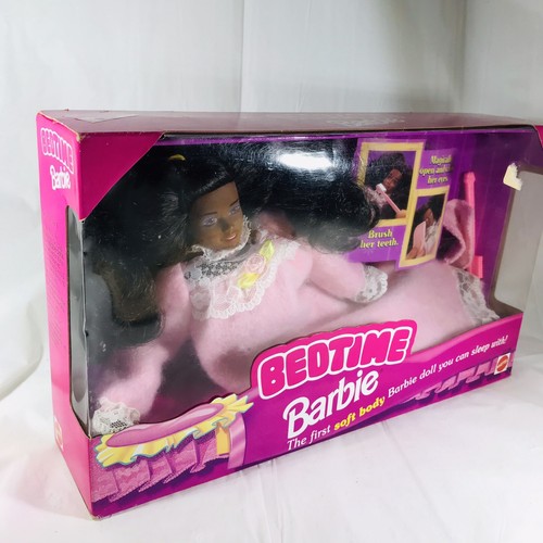 Bedtime Barbie Mattel Black African American Soft Body Doll Vintage NEW 1993 (2A - Picture 5 of 5