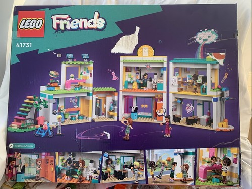 LEGO Friends 41731 Heartlake Scuola Internazionale Nuovo Scatola Aperta Borsa 2 È Aperto - Foto 2 di 17
