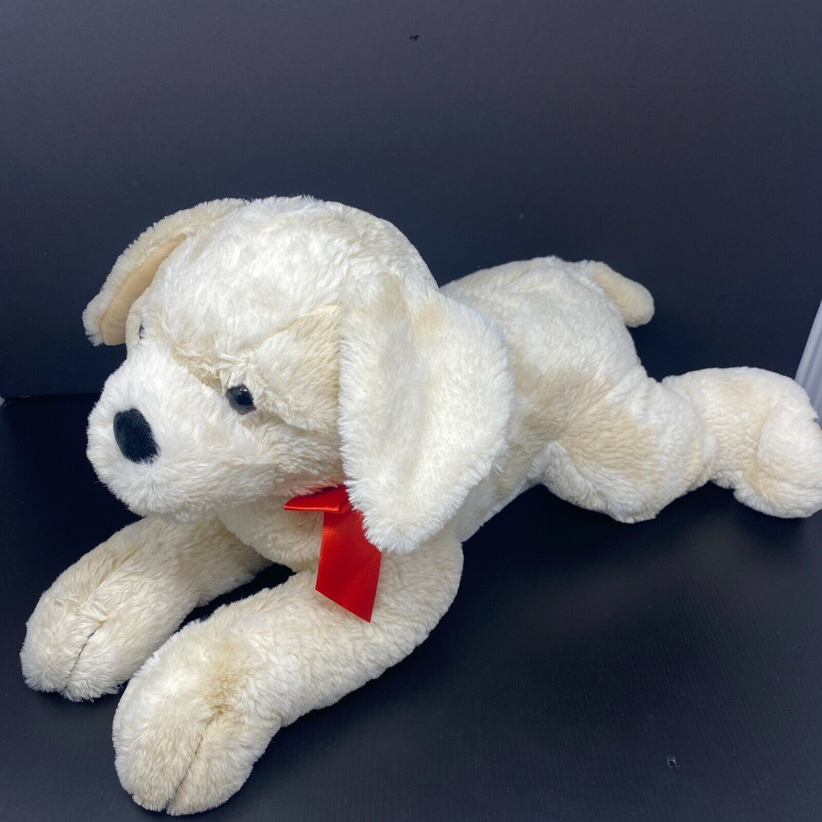 Walmart Cream Dog Plush Large 25 Walmart Cream Dog Plush Large 25