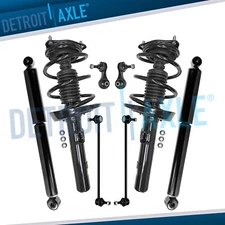 Front Strut Spring Rear Shock Sway Bar Suspension Kit for 2016 2017 Honda Civic