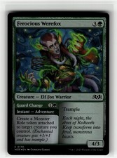 FEROCIOUS WEREFOX Wilds of Eldraine FOIL #170 WOE(NM+)(MTG)