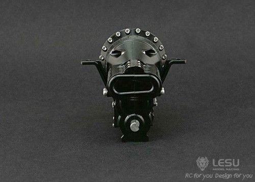 Caja de cambios de transmisión metálica LESU de 3 velocidades para camión volquete Tamiye 1/14 RC - Imagen 4 de 10