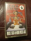 PUBLIC ENEMY MUSE SICK-N-HOUR MESS AGE Cassette Tape w/ INSERT Rap Hip-Hop Rare