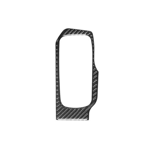 Carbon Fiber Interior Front Window Control Cover Trim For Ford Fiesta 2011-15 - Imagen 8 de 16