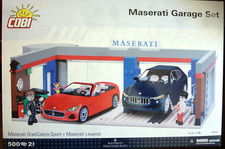 Cobi 24568 Maserati garage set 500 Bausteine 2 Figuren