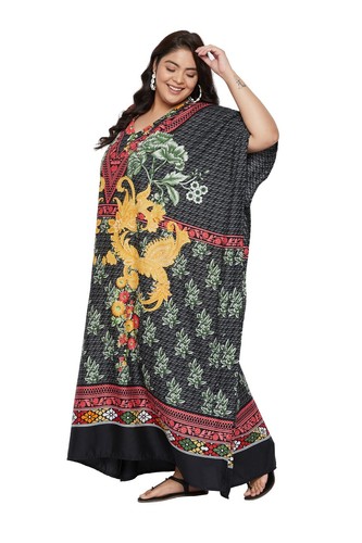 Vestido Kaftán Caftán Cubierta de Playa Boho Vestido Hippie Playa Mujeres Talla Grande Túnica Prenda para el torso - Imagen 452 de 673