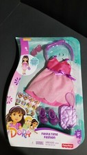 Fisher Price Nickelodeon - Dora - Fiesta Time Fashion Doll Clothing...Pink Dress