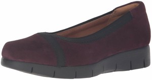 CLARKS-CloudSteppers-Women-039-s-Daelyn-Hill-Wedge-Heel-Deep-Garnet-8-5-W