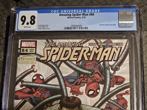 Amazing Spider-Man #84 Marvel 2022 CGC 9.8 #885 Adams Doctor Octopus Cover ASM - Bild 2 von 3
