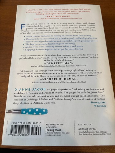 "Will Write For Food" the complete guide to writing Cook Books, Blogs & Memoir - Picture 2 of 2