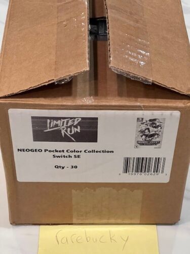 Neo Geo Pocket Color Selection Vol. 1 (Switch) NEW SEALED, MINT, RARE US LRG! - Picture 3 of 3