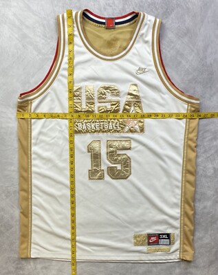 90's champion DREAM TEAM ＃15 JOHNSON Vintage 1992 USA Basketball Dream Team #15 Earvin Johnson
