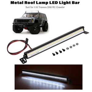 For TRX4 D90 SCX10 ii GEN8 RC Car Rock Crawler 1/10 Roof LED Light Bar Spotlight