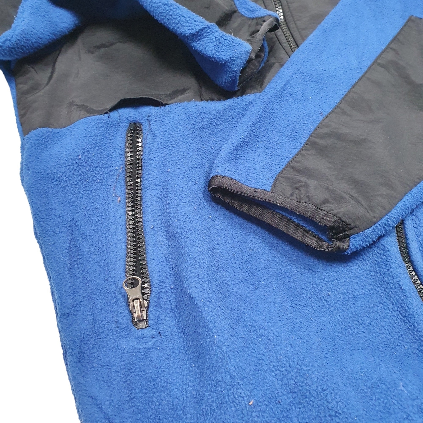 CHAMPION Full Zip Polyester Fleece Jumper Womens M image 4