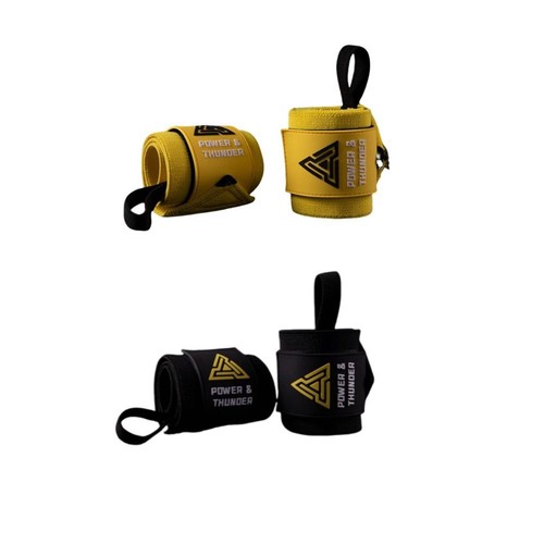 1Pair Wrist Wraps Fitness Wrist Support Straps Adjustable Sport Wristband Unisex - Picture 3 of 12