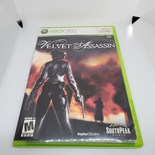 Velvet Assassin (Microsoft Xbox 360, 2009) Complete NTSC-U/C