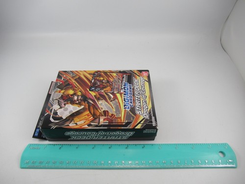 Digimon Card Game Starter Deck Dragon Of Courage Bandai Namco - Picture 10 of 10