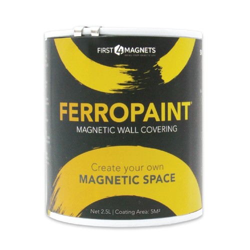 Pintura magnética FerroPaint® - Dormitorio, oficina, cocina, sala de juegos, aula - Imagen 15 de 17