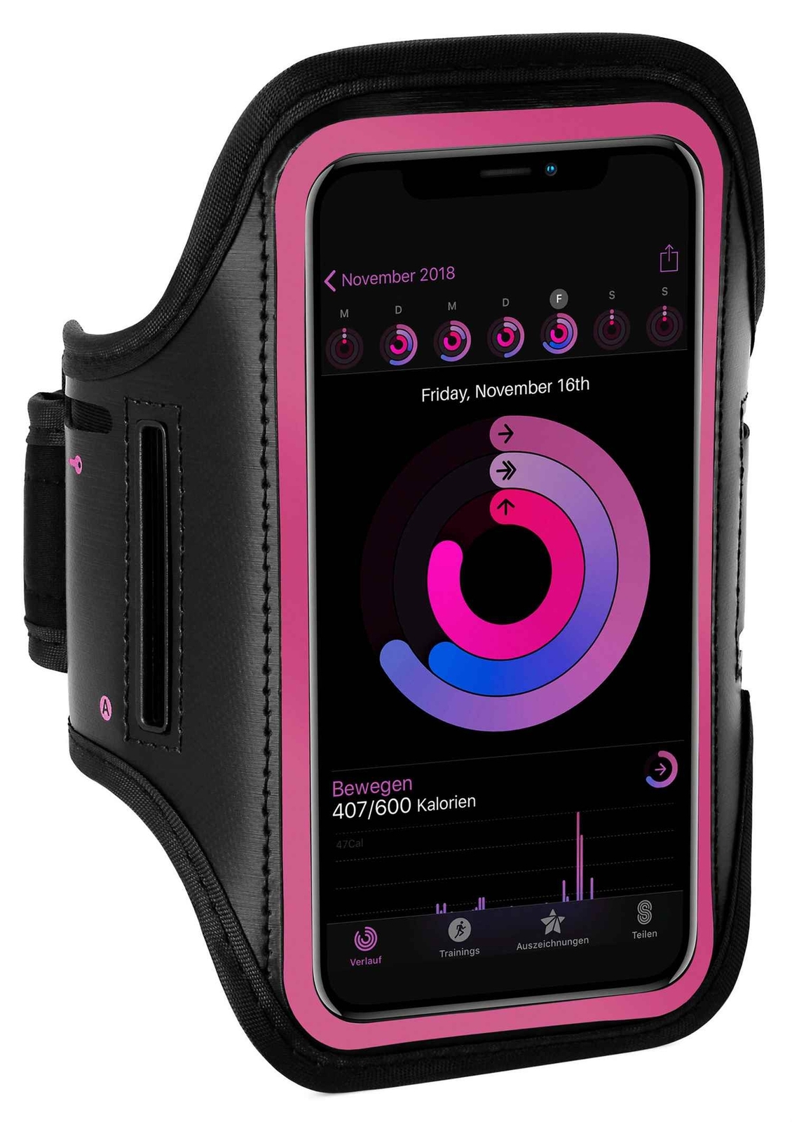 Удобная спортивная повязка для Apple iPhone 15 Arm Tasche Lauftasche mit Touch Fenster
