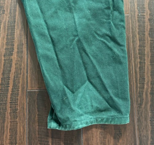 Vtg 90s Cest Toi Baggy Big Pocket Jeans Womens L Size 32x30 GreenSkater Y2K - Picture 9 of 11