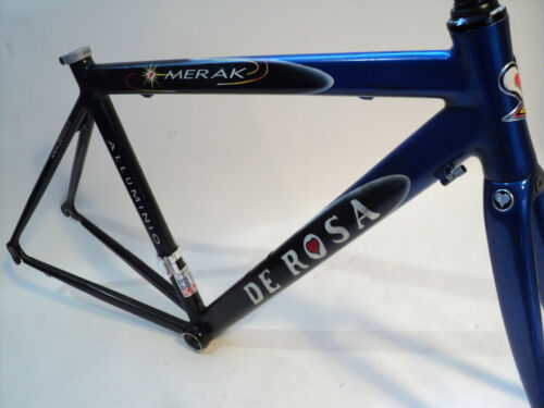 Vintage 00s DE ROSA MERAK Dedacciai SC61.10A lightweight frame set cadre rahmen