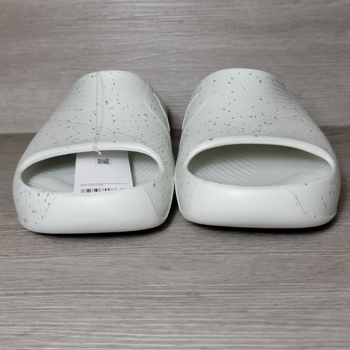 Nike Air Jordan Men's Post Slides Sandals Size 11 Silver Speckled Quick Drying - Picture 4 of 9