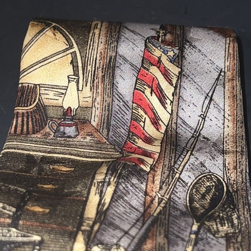 AMERICANA By MBP Americana Series Attic Collection circa 1890 NECK Tie - Picture 4 of 8