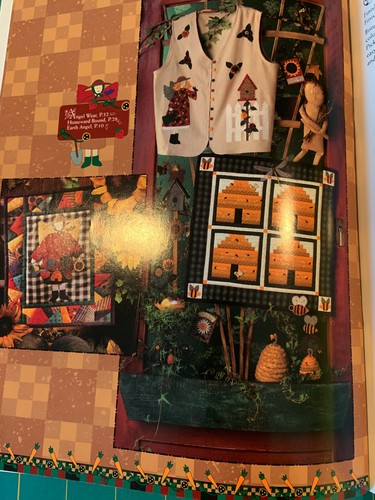 Angel Wings & Growing Things Quilting Leaflet 1995. Debbie Mumm Illustrated - Picture 4 of 5