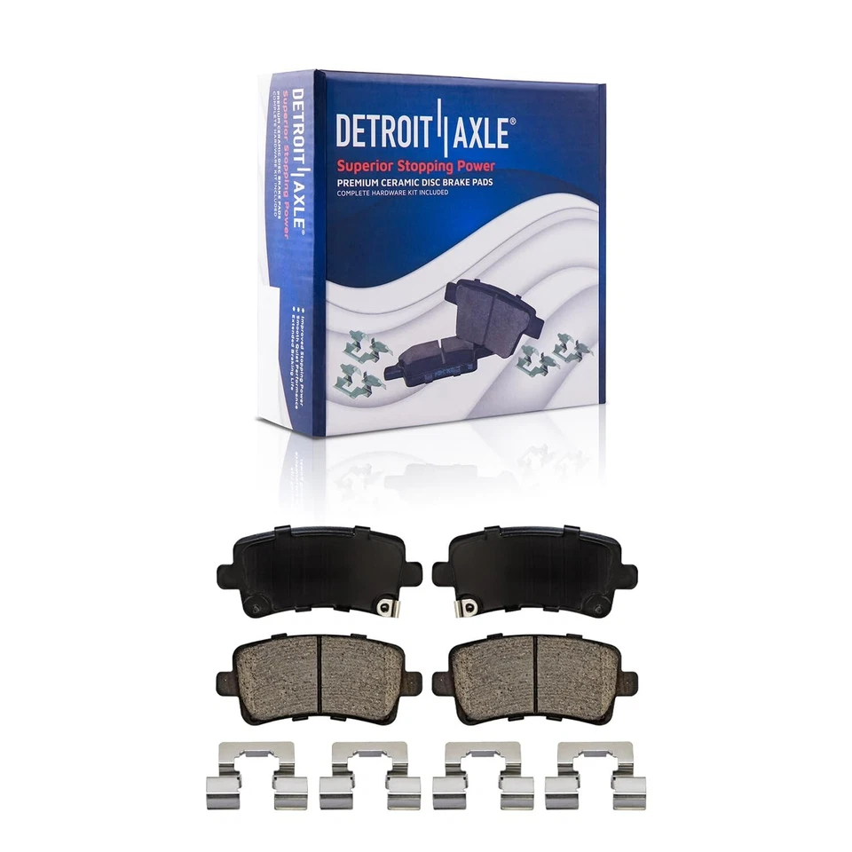 292mm Rear Disc Brake Rotors and Ceramic Brake Pads Kit for Regal Chevy Malibu - Image 4 of 4