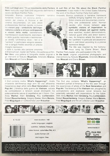 Dvd Seize the Time (Afferra Il Tempo) di Antonello Branca 1973 Nuovo - Bild 2 von 2