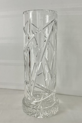 Hurricane Candle Holder Cut Glass Dinner Taper Candlestick Crystal Hurricane - Picture 7 of 11