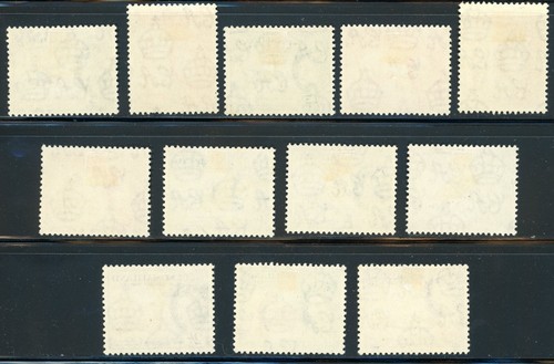 Somaliland Protectorate 1953-58 Scott # 128-139 Mint Lightly Hinged Set - Foto 2 di 2