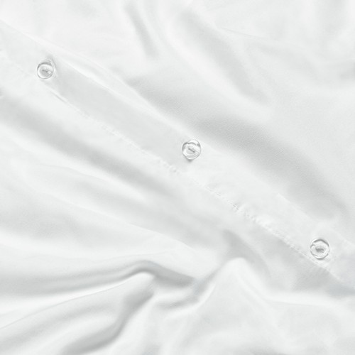 Bettwäscheset weich gebürstet Bettbezug mit Kissenbezug, weiß - King/Groß - Bild 5 von 7