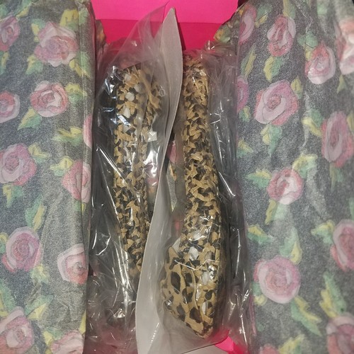Betsey Johnson snippii flats leopard nib 7.5 - Bild 5 von 7