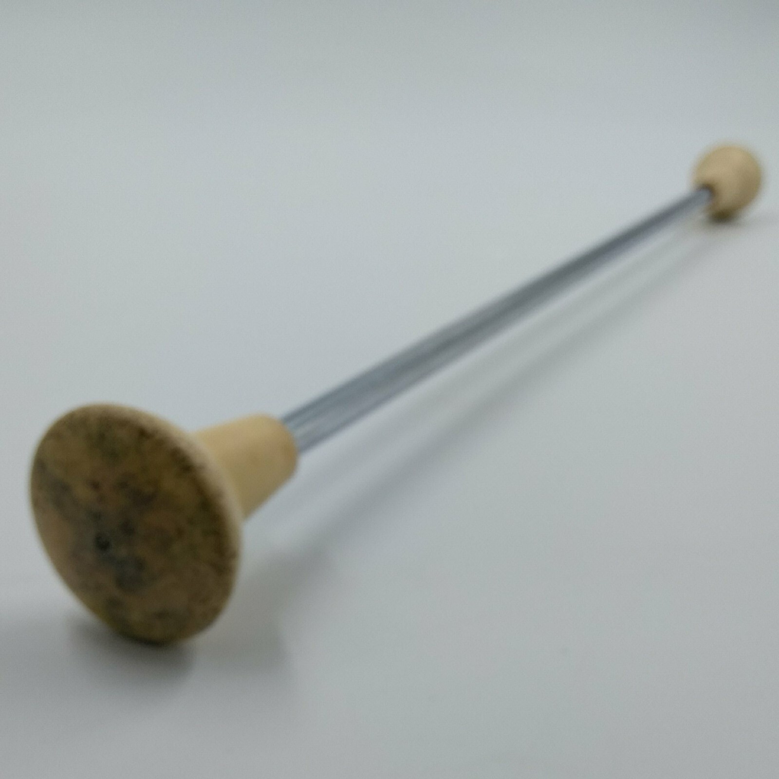 Vintage Metal Twirling Baton Color Guard Marching Band Stick Toy