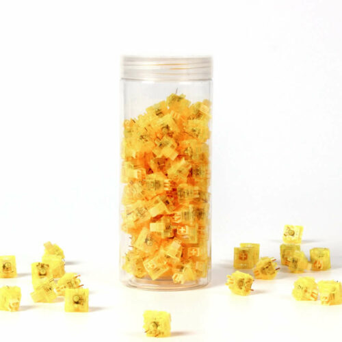 Gateron Ink V2 Switch Set Yellow do klawiatury mechanicznej 110 sztuk. - Zdjęcie 1 z 2