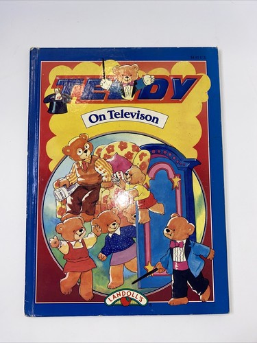 Teddy On Television Hardback Book 1994 Landoll - Picture 1 of 12