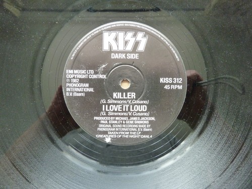 KISS - KILLER - RARE 12" P/S SINGLE - CASABLANCA - KISS 312 - 1982 - Picture 8 of 10