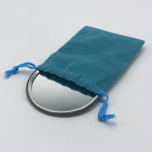 Airstream Dreams Travel Trailer Advertising Pocket Mirror Retro Style - Picture 2 of 2