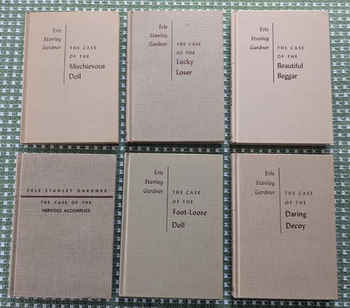 LOT of 6 Erle Stanley Gardner PERRY MASON Vintage HB Mysteries - Picture 3 of 8