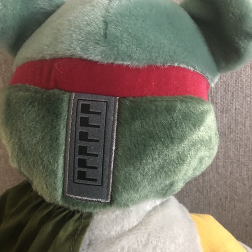 Peluche Build A Bear 2021 Star Wars Mandalorian 18" Boba Fett juega feliz cumpleaños - Imagen 6 de 13