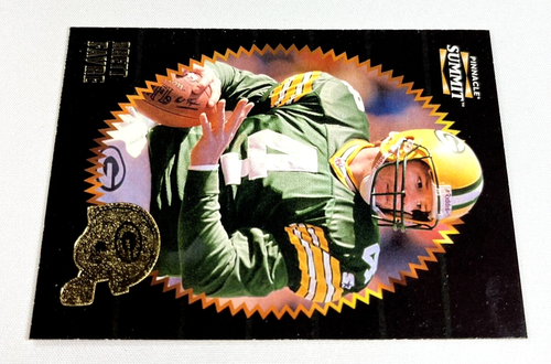 1996 Pinnacle Summit Brett #63 Farve Green Bay Packers Vintage Football Card - Picture 3 of 8