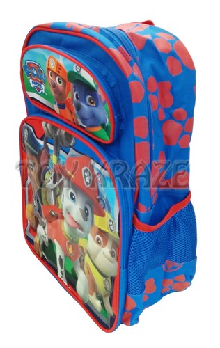 ¡MOCHILA PAW PATROL! BOLSO DE MANO AZUL ORIGINAL GRUPO GRANDE 16" NUEVO CON ETIQUETAS - Imagen 3 de 5