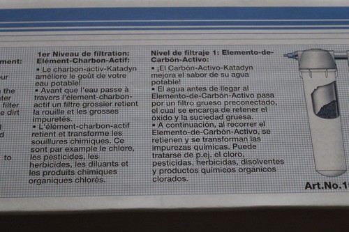 Katadyn Model 2900 Water Filter System, The best system for PURE Drinking Water - Picture 15 of 18