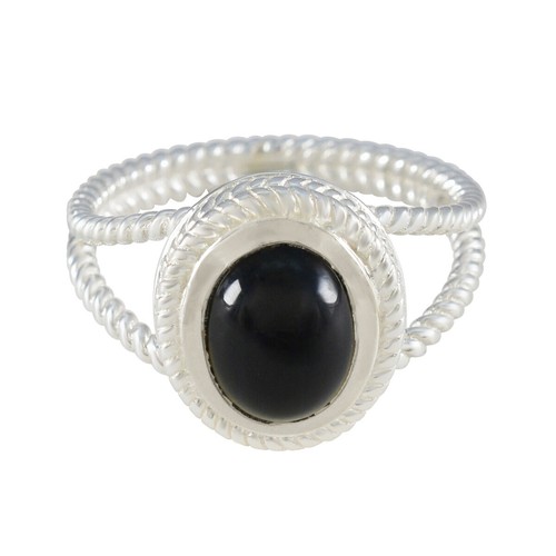 Türkisfarbener Tranquility-Ring aus 925er-Sterlingsilber mit ovalem Türkis - Bild 11 von 60